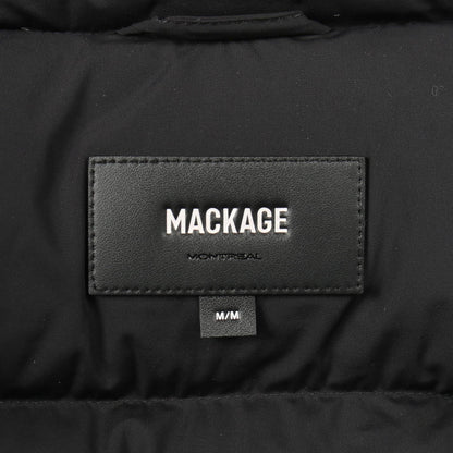 CALLA-BX フード付き ダウンコート ナイロン ブラック マッカージュ アウター Mackage