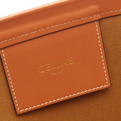 クーファン カモフラージュ ショルダーバッグ PVC レザー グリーン ブラウン マルチカラー セリーヌ バッグ CELINE