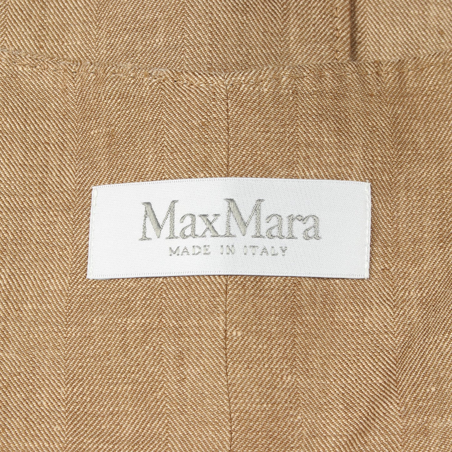 SAURO サウロ ピュア ジレ ベスト リネン ベージュ マックスマーラ アウター Max Mara