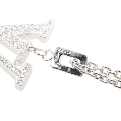 パンダンティフ ダイヤ ネックレス ネックレス K18WG ダイヤモンド ホワイトゴールド クリア ルイヴィトン アクセサリー LOUIS VUITTON