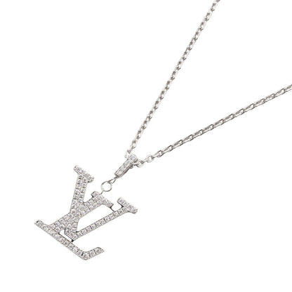 パンダンティフ ダイヤ ネックレス ネックレス K18WG ダイヤモンド ホワイトゴールド クリア ルイヴィトン アクセサリー LOUIS VUITTON