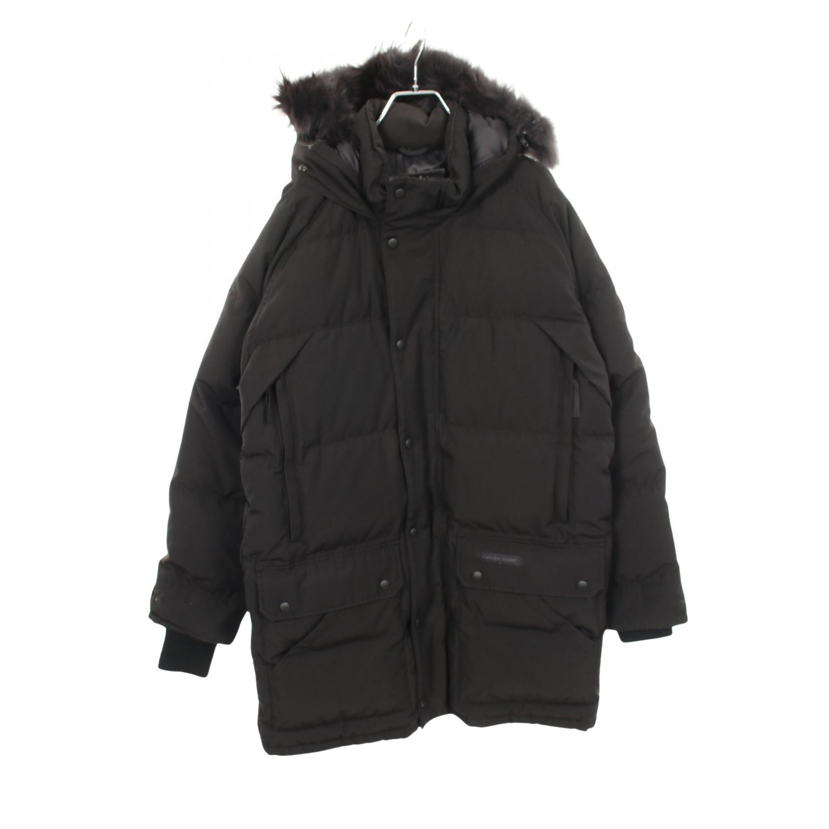 EMORY PARKA BLACK LABEL エモリーパーカ ダウンコート ブラック カナダグース アウター CANADA GOOSE