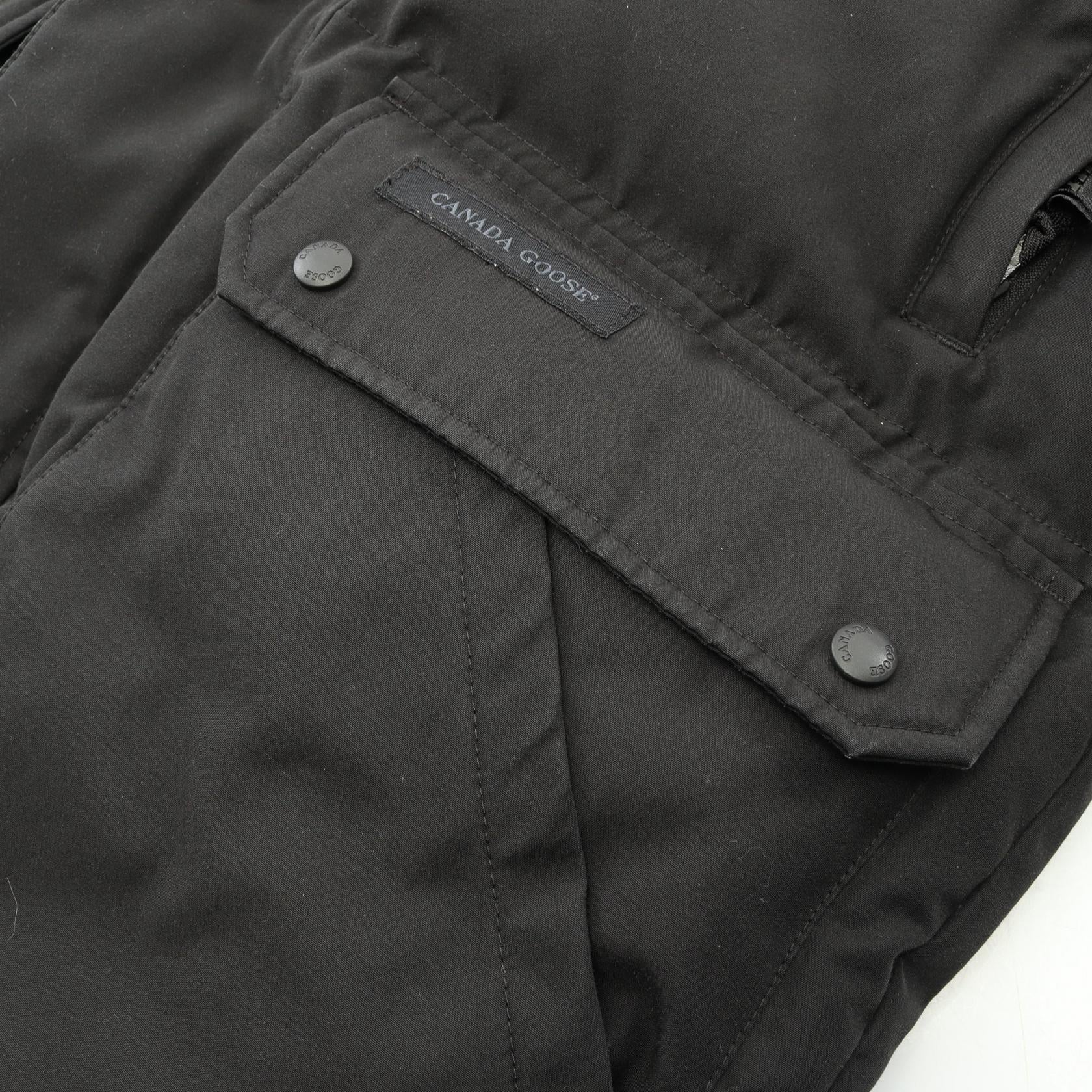 EMORY PARKA BLACK LABEL エモリーパーカ ダウンコート ブラック カナダグース アウター CANADA GOOSE