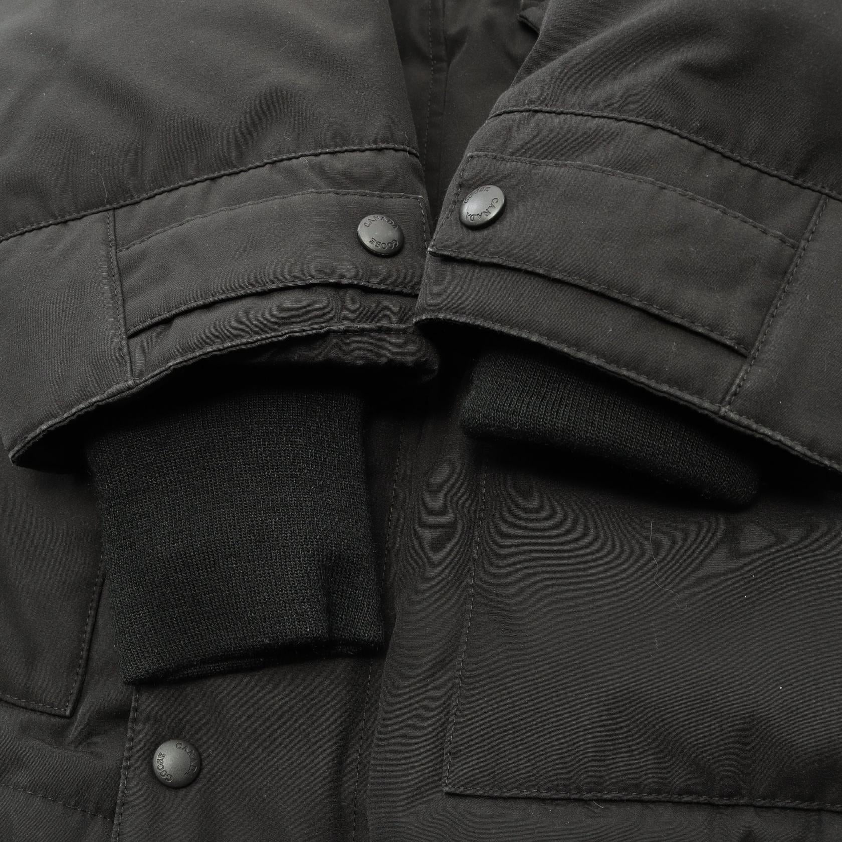 EMORY PARKA BLACK LABEL エモリーパーカ ダウンコート ブラック カナダグース アウター CANADA GOOSE