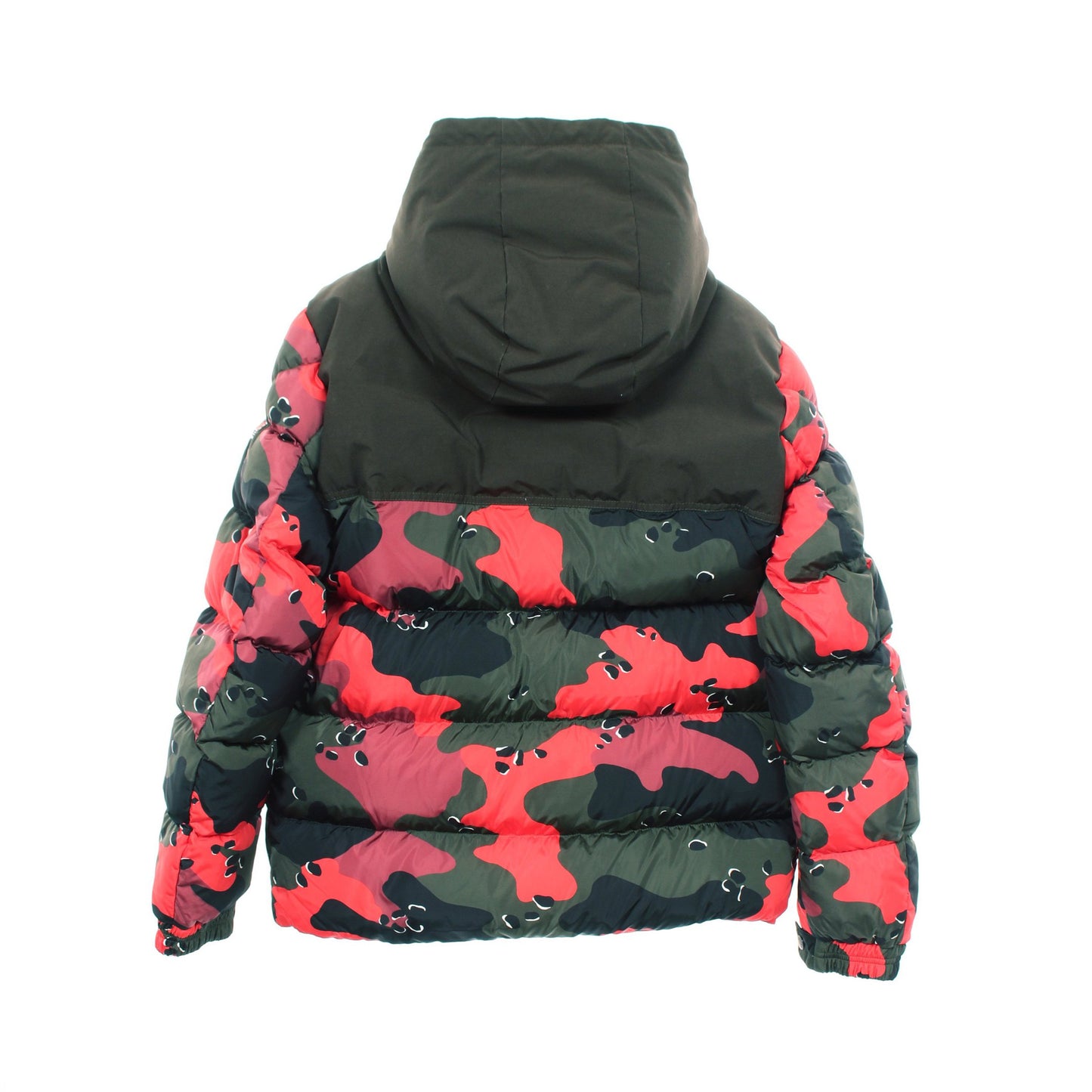 EYMERIC フード付き ダウンジャケット ナイロン カーキグリーン レッド ブラック モンクレール アウター MONCLER