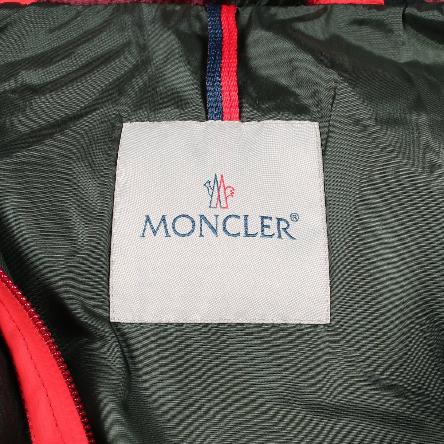 EYMERIC フード付き ダウンジャケット ナイロン カーキグリーン レッド ブラック モンクレール アウター MONCLER