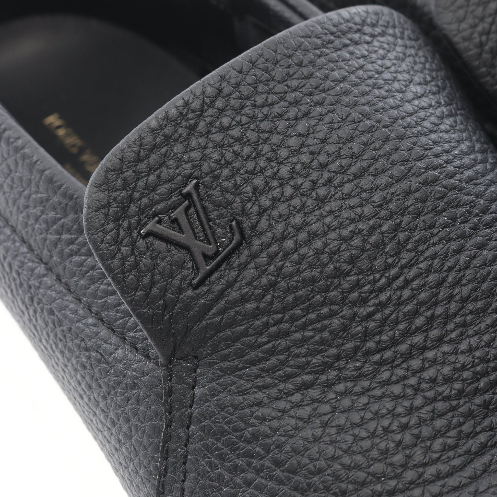 パシフィックライン ローファー レザー ブラック ルイヴィトン シューズ LOUIS VUITTON