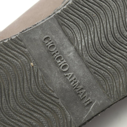 ロング ムートンブーツ ムートン ダークブラウン ジョルジオアルマーニ シューズ GIORGIO ARMANI