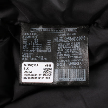 M'S NUPTSE ON BALL JACKET フード付き ダウンジャケット ブラック ザノースフェイス ホワイトレーベル アウター THE NORTH FACE WHITE LABEL