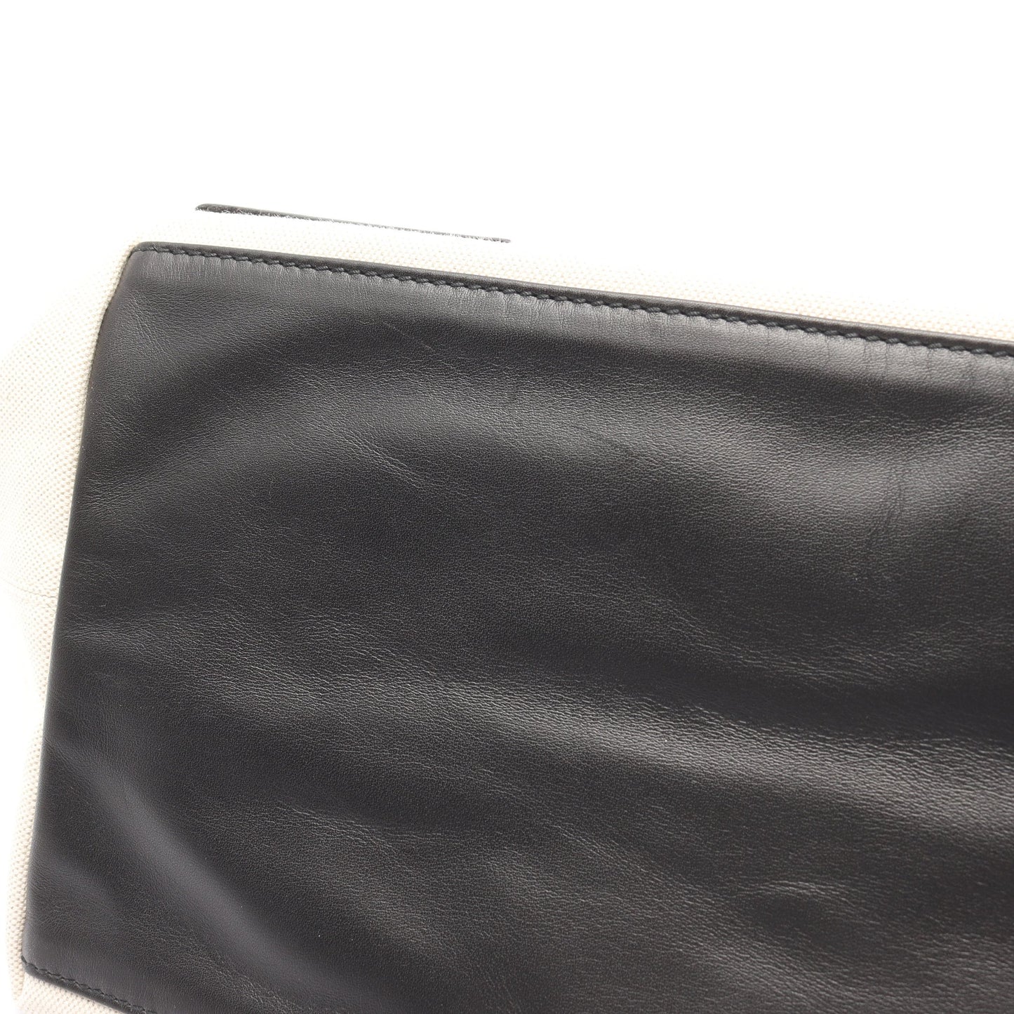 NAVY CABAS ネイビーカバ M ハンドバッグ トートバッグ キャンバス レザー オフホワイト ブラック バレンシアガ バッグ BALENCIAGA