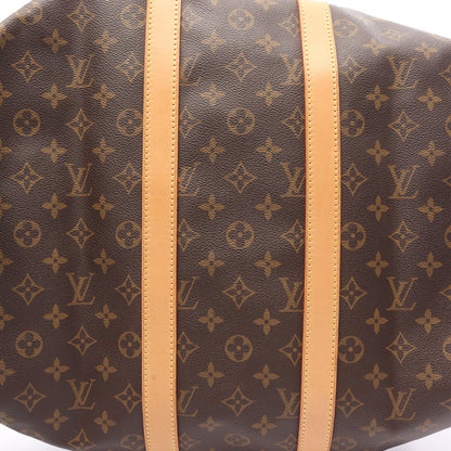 キーポル45 モノグラム ボストンバッグ PVC レザー ブラウン ルイヴィトン バッグ LOUIS VUITTON