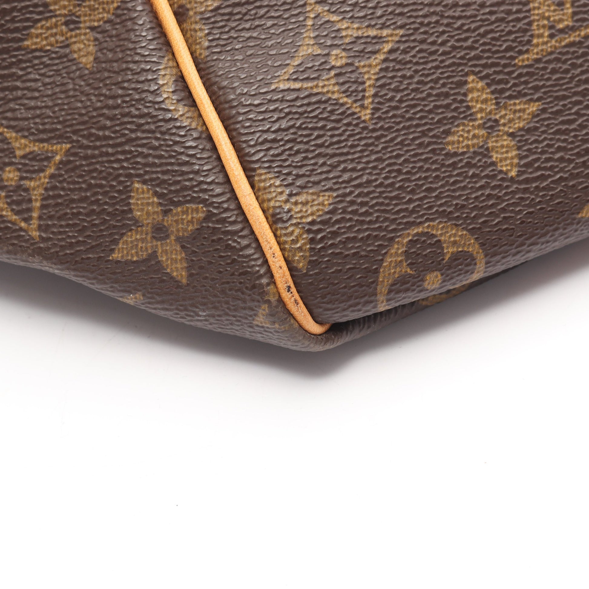 キーポル45 モノグラム ボストンバッグ PVC レザー ブラウン ルイヴィトン バッグ LOUIS VUITTON