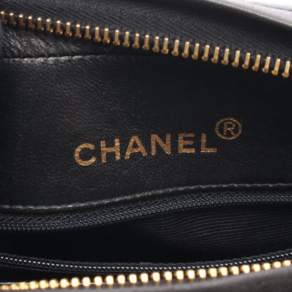 マトラッセ チェーンショルダーバッグ ラムスキン ブラック ゴールド金具 タッセル シャネル バッグ CHANEL