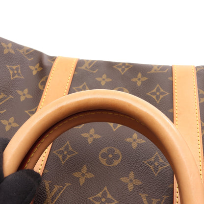 キーポル50 モノグラム ボストンバッグ PVC レザー ブラウン ルイヴィトン バッグ LOUIS VUITTON
