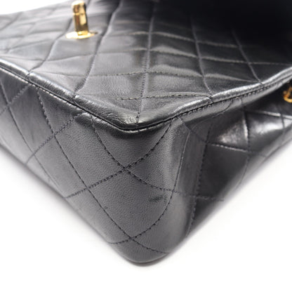 ミニマトラッセ20 チェーンショルダーバッグ ラムスキン ブラック ゴールド金具 ヴィンテージ シャネル バッグ CHANEL
