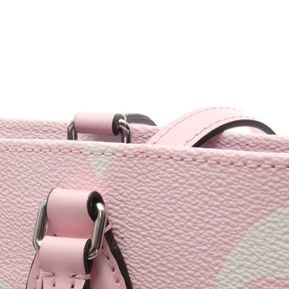 オンザゴー GM LVエスカル パステル ショルダーバッグ PVC レザー ピンク マルチカラー 沖縄限定 2WAY ルイヴィトン バッグ LOUIS VUITTON