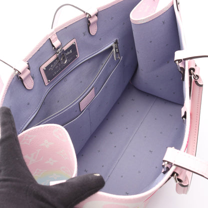 オンザゴー GM LVエスカル パステル ショルダーバッグ PVC レザー ピンク マルチカラー 沖縄限定 2WAY ルイヴィトン バッグ LOUIS VUITTON