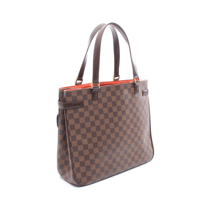ユゼス ダミエエベヌ ハンドバッグ トートバッグ PVC レザー ブラウン ルイヴィトン バッグ LOUIS VUITTON