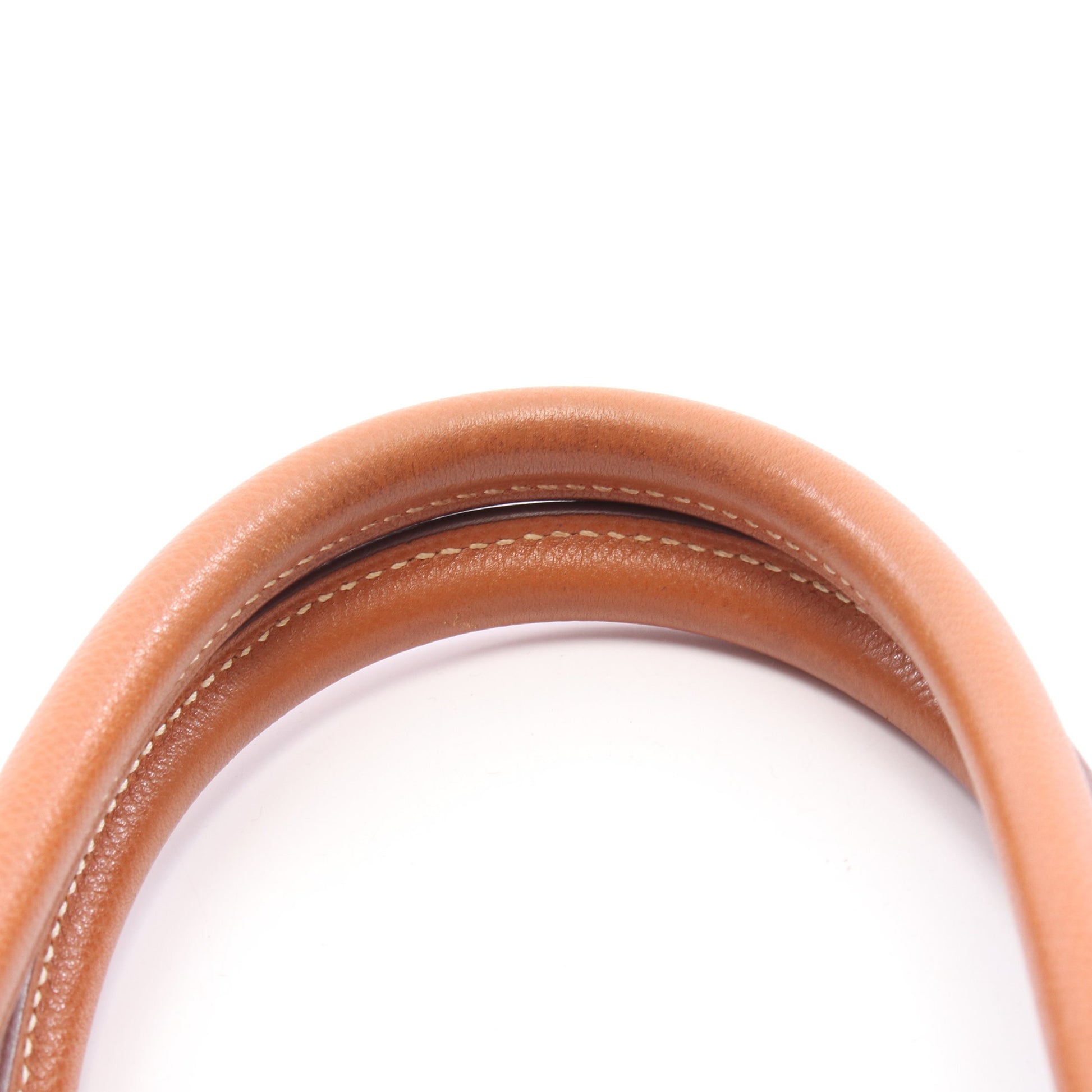 バーキン35 ゴールド ハンドバッグ ヴォーエプソン ブラウン ゴールド金具 □L刻印 エルメス バッグ HERMES