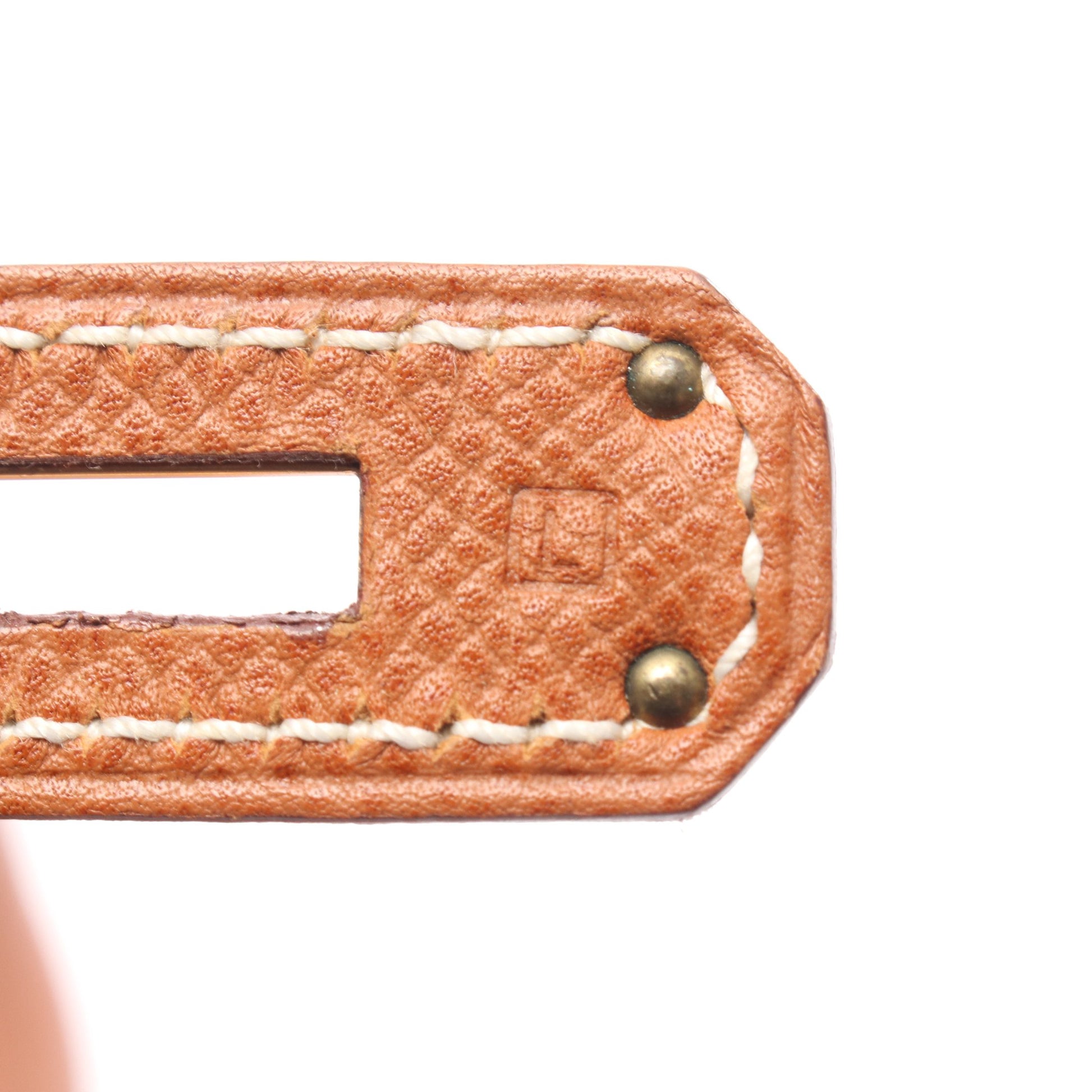 バーキン35 ゴールド ハンドバッグ ヴォーエプソン ブラウン ゴールド金具 □L刻印 エルメス バッグ HERMES