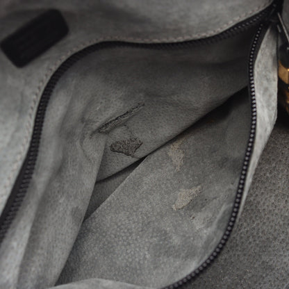 アマソナ32 ハンドバッグ レザー ブラック ロエベ バッグ LOEWE