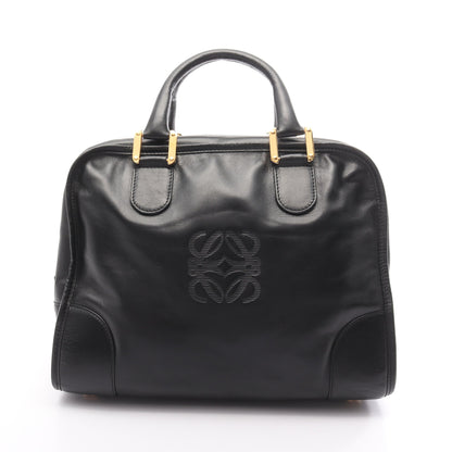 アマソナ32 ハンドバッグ レザー ブラック ロエベ バッグ LOEWE