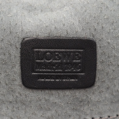 アマソナ32 ハンドバッグ レザー ブラック ロエベ バッグ LOEWE
