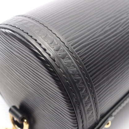 パピヨン トランク エピ チェーンハンドバッグ レザー ブラック 2WAY ルイヴィトン バッグ LOUIS VUITTON