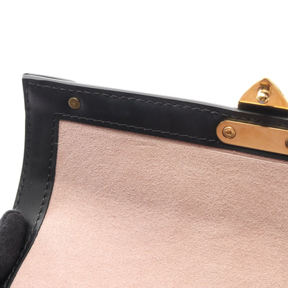 パピヨン トランク エピ チェーンハンドバッグ レザー ブラック 2WAY ルイヴィトン バッグ LOUIS VUITTON