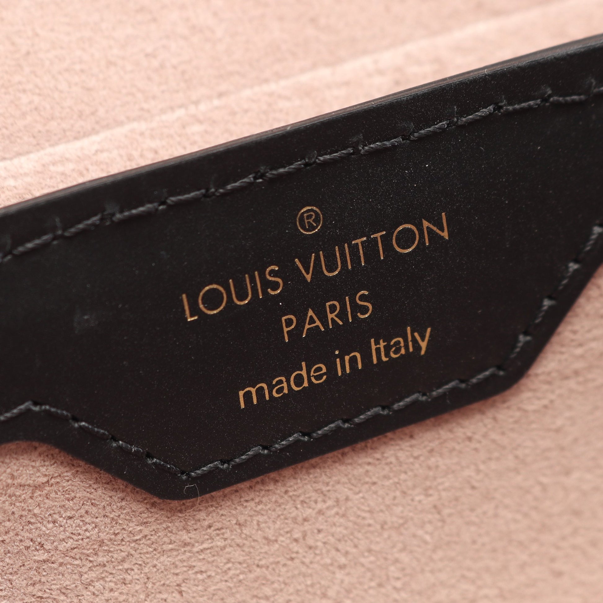パピヨン トランク エピ チェーンハンドバッグ レザー ブラック 2WAY ルイヴィトン バッグ LOUIS VUITTON