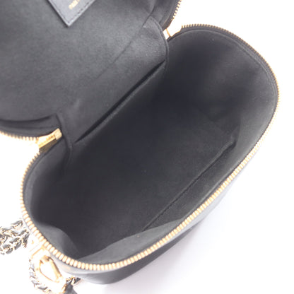 ヴァニティPM モノグラムインク ハンドバッグ バニティバッグ レザー ブラック 2WAY ルイヴィトン バッグ LOUIS VUITTON