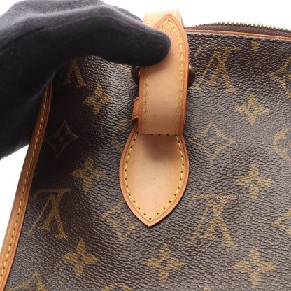 ポパンクール オ モノグラム ショルダーバッグ トートバッグ PVC レザー ブラウン ルイヴィトン バッグ LOUIS VUITTON