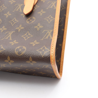 ポパンクール オ モノグラム ショルダーバッグ トートバッグ PVC レザー ブラウン ルイヴィトン バッグ LOUIS VUITTON