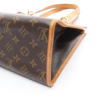 ポパンクール オ モノグラム ショルダーバッグ トートバッグ PVC レザー ブラウン ルイヴィトン バッグ LOUIS VUITTON