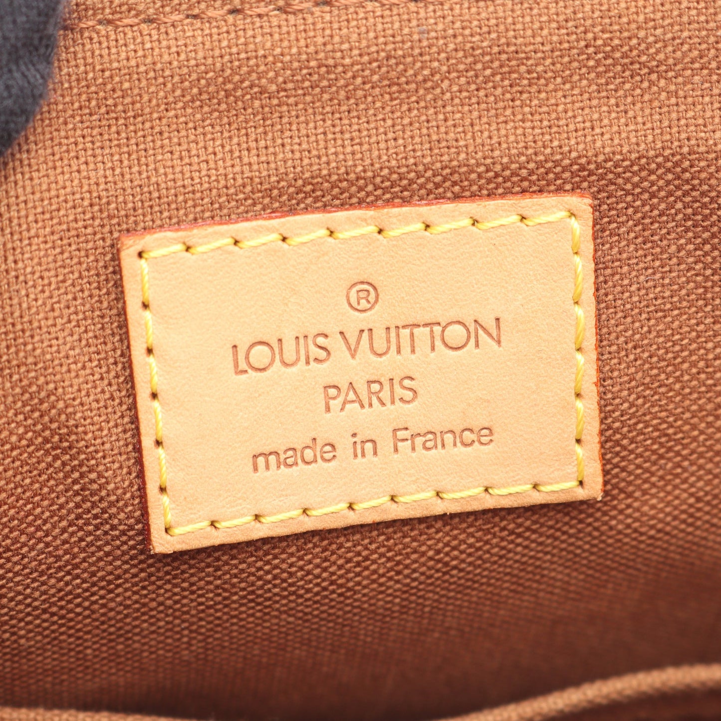 ポパンクール オ モノグラム ショルダーバッグ トートバッグ PVC レザー ブラウン ルイヴィトン バッグ LOUIS VUITTON