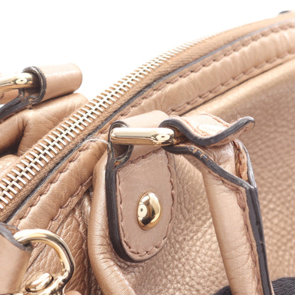 スーキー ハンドバッグ レザー ベージュ 2WAY グッチ バッグ GUCCI