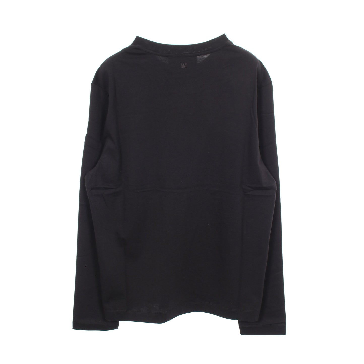 長袖Tシャツ コットン ブラック アミアレクサンドルマテュッシ トップス AMI Alexandre Mattiussi
