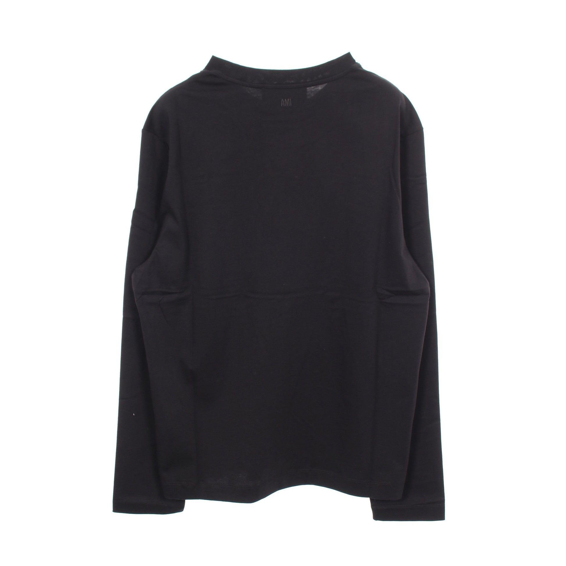 長袖Tシャツ コットン ブラック アミアレクサンドルマテュッシ トップス AMI Alexandre Mattiussi