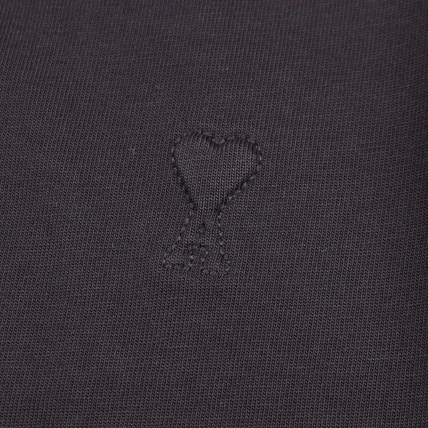 半袖Tシャツ コットン ブラック アミアレクサンドルマテュッシ トップス AMI Alexandre Mattiussi