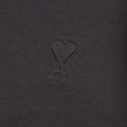 半袖Tシャツ コットン ブラック アミアレクサンドルマテュッシ トップス AMI Alexandre Mattiussi