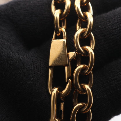 バンブー クレスト チェーンショルダーバッグ レザー ファー カーキブラウン グッチ バッグ GUCCI