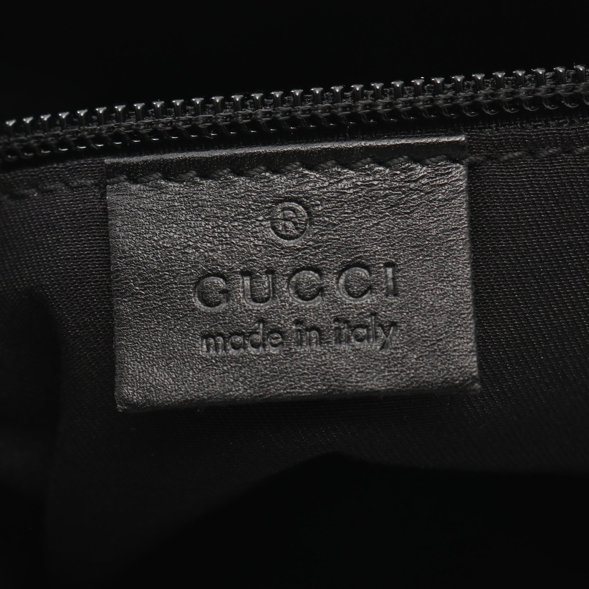 GGキャンバス ショルダーバッグ キャンバス レザー ブラック グッチ バッグ GUCCI