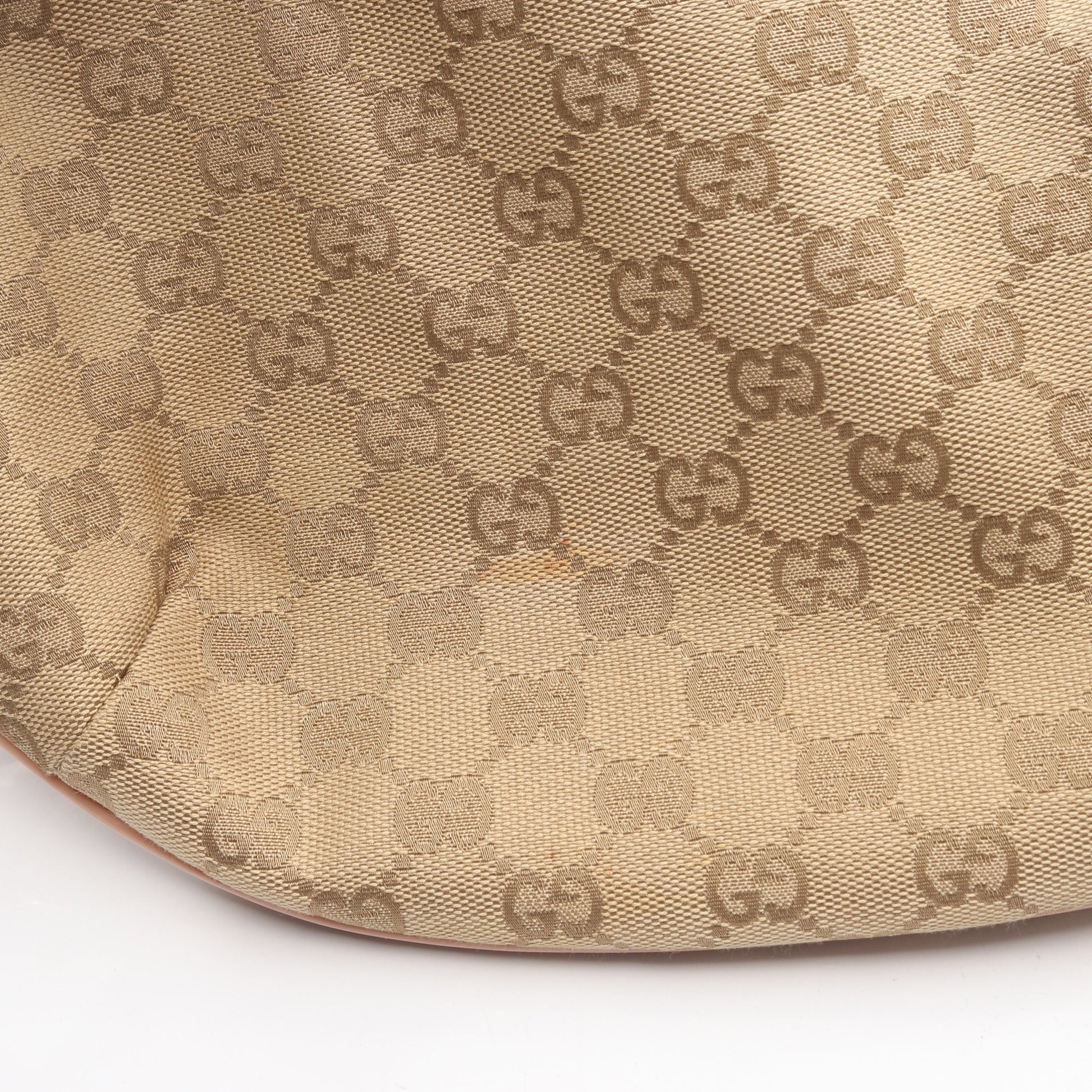 GGキャンバス ショルダーバッグ キャンバス レザー ベージュ ピンク マルチカラー グッチ バッグ GUCCI