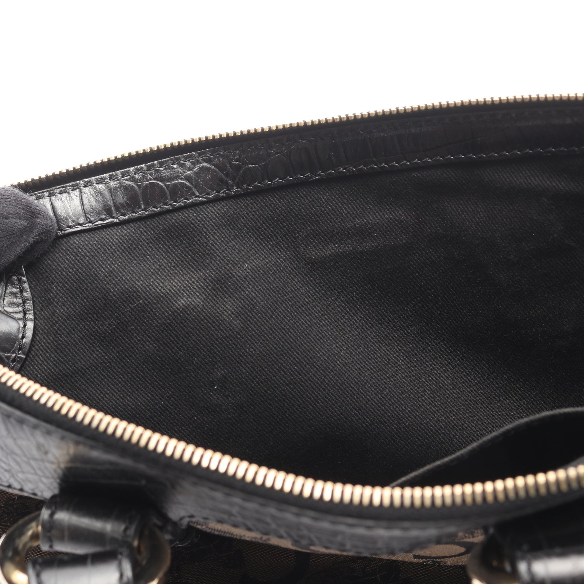 Cマカダム ハンドバッグ キャンバス レザー ベージュ ブラック 2WAY セリーヌ バッグ CELINE