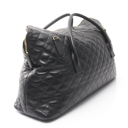 ES ジャイアント トラベルバッグ ボストンバッグ レザー ブラック 2WAY サンローランパリ バッグ SAINT LAURENT PARIS