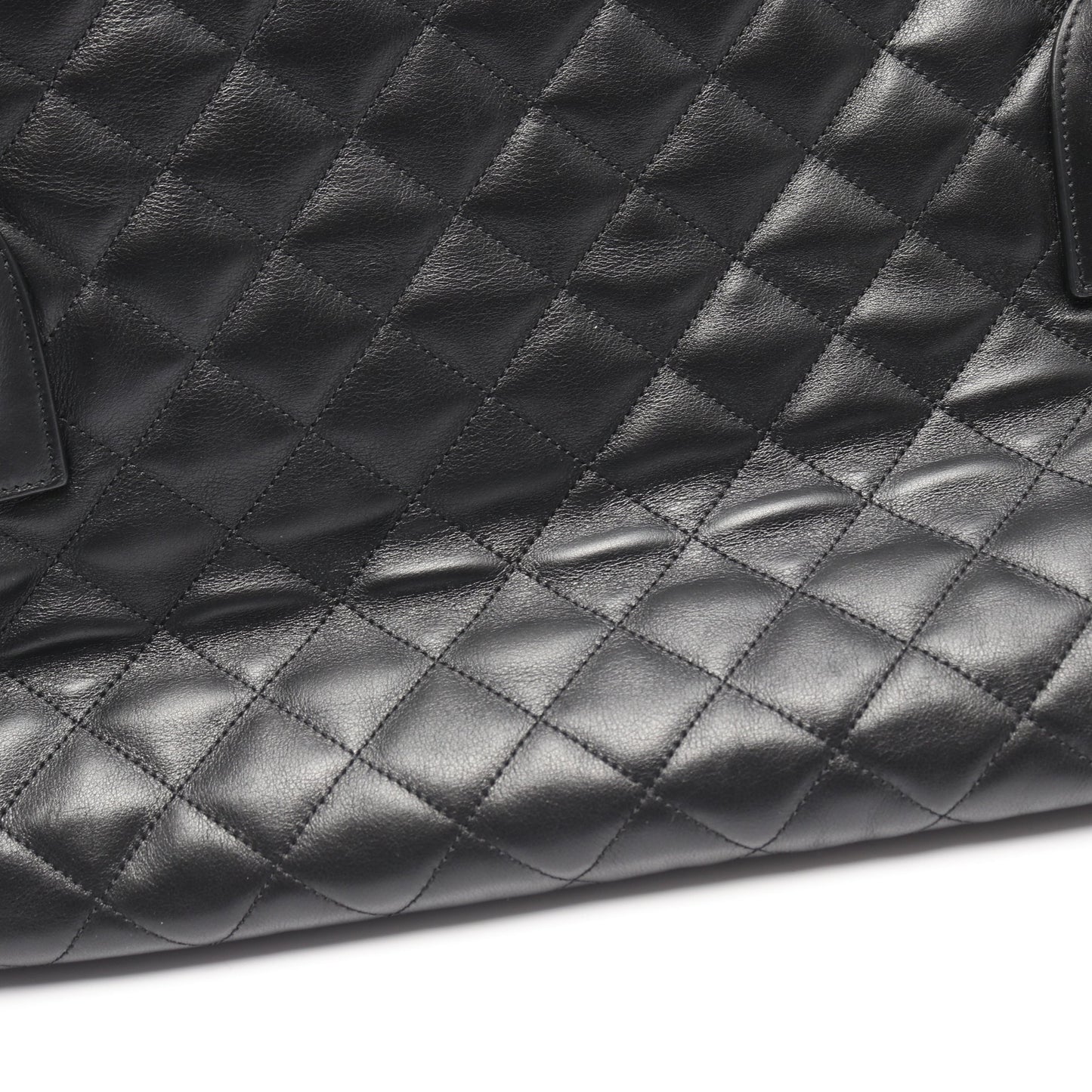 ES ジャイアント トラベルバッグ ボストンバッグ レザー ブラック 2WAY サンローランパリ バッグ SAINT LAURENT PARIS