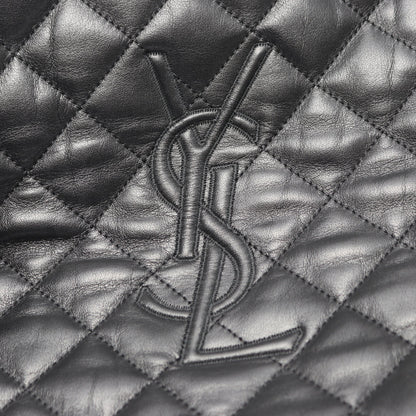 ES ジャイアント トラベルバッグ ボストンバッグ レザー ブラック 2WAY サンローランパリ バッグ SAINT LAURENT PARIS