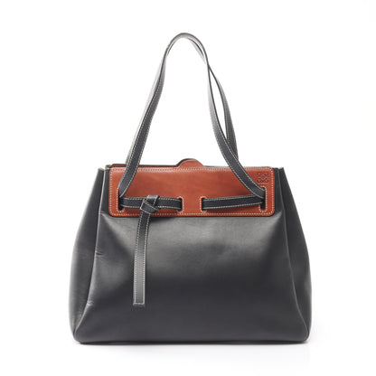 LAZO ラゾ ショルダーバッグ トートバッグ レザー ブラック ブラウン ロエベ バッグ LOEWE