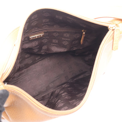 ショルダーバッグ ロゴ型押し レザー ベージュ ロエベ バッグ LOEWE