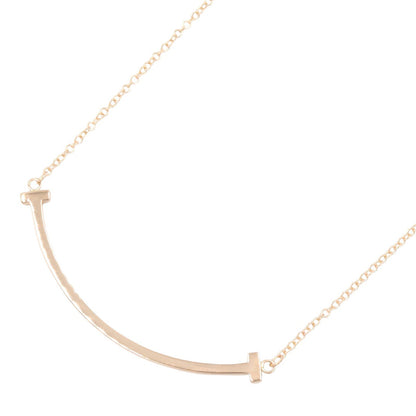 Tスマイル スモール ネックレス ネックレス K18PG ピンクゴールド ティファニー アクセサリー TIFFANY & Co.